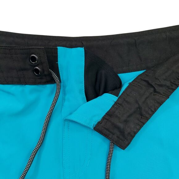 Nike Board Shorts Mens 36 Blue Lightweight Swim Surf Summer Travel Beach Outdoor - Picture 3 of 12